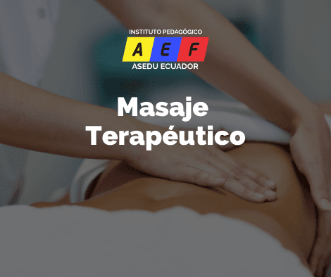 Certificación en masaje terapéutico