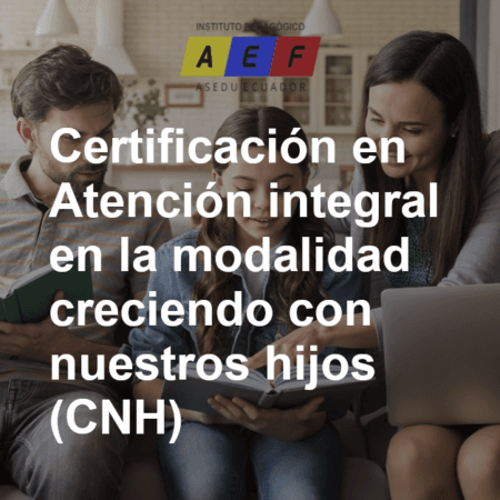 Certificación en atención integral en modalidad CNH
